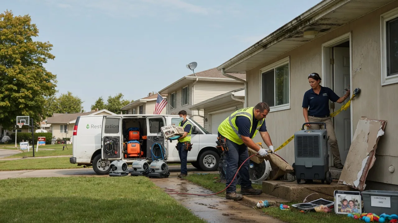 Water Damage Restoration in Dundee, OH near me